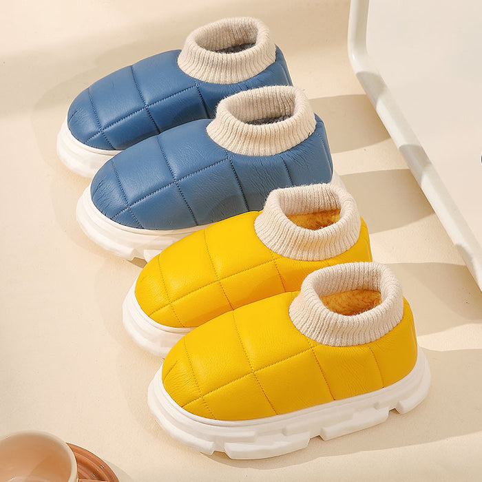 Cotton Slippers Winter Indoor Home Non-slip