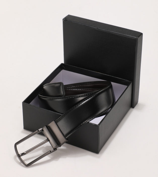 Double Sided Pin Buckle Belt