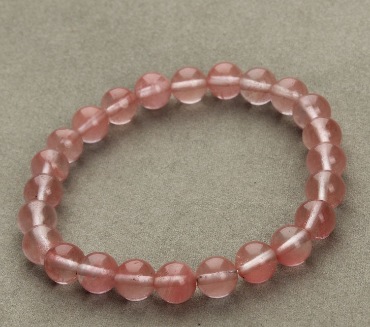 Sandstone Round Bead Bracelet