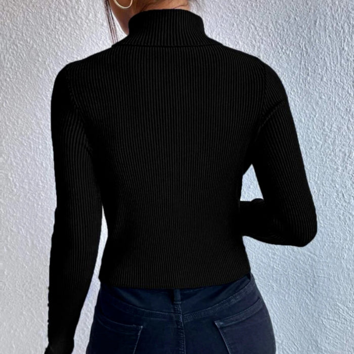 Turtleneck Slim Fit Knitwear