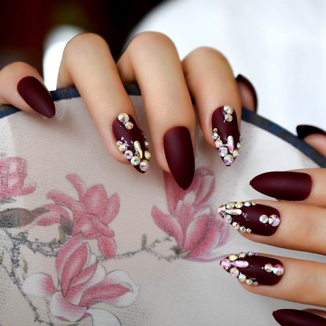 Metal Cute False Nails