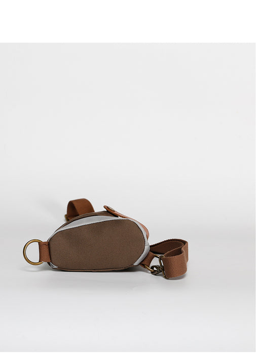 Canvas crossbody bag