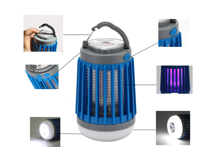 Solar mosquito killer lamp