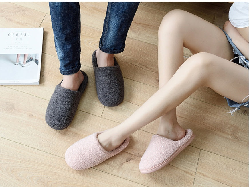 men & women Winter cotton slippers