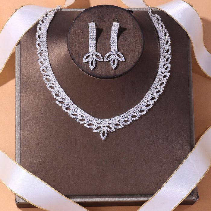 Bridal Necklace & Earrings Set