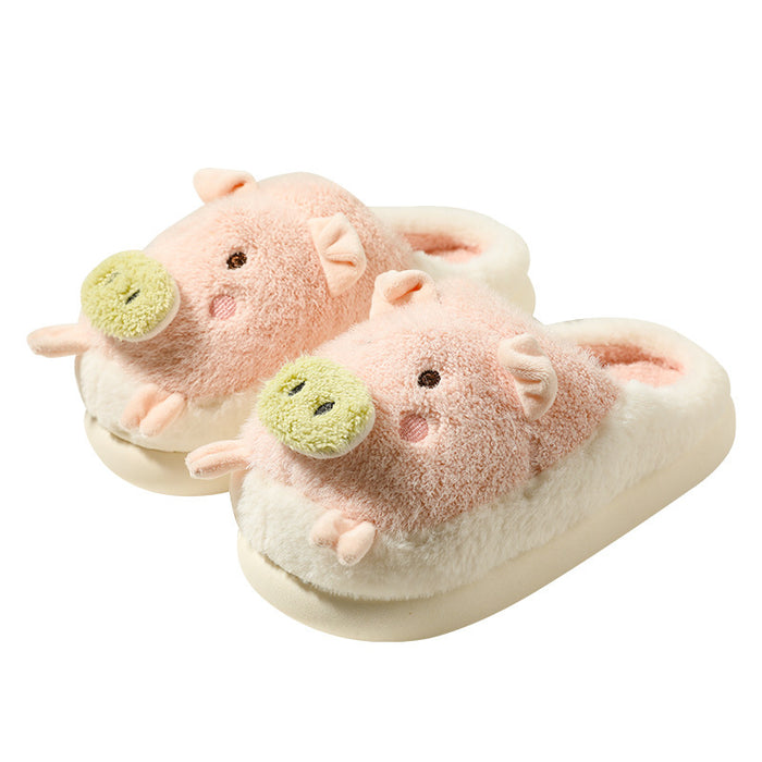 Women Warm Cotton Slippers