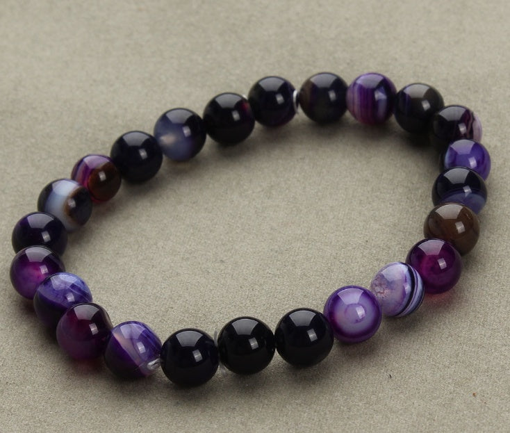 Sandstone Round Bead Bracelet