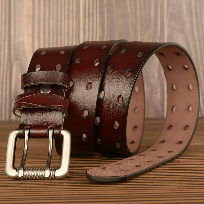 Double Pin Buckle Belt