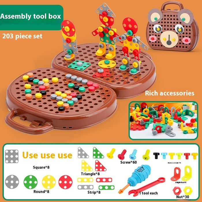 Assembled Toolbox Baby Puzzle