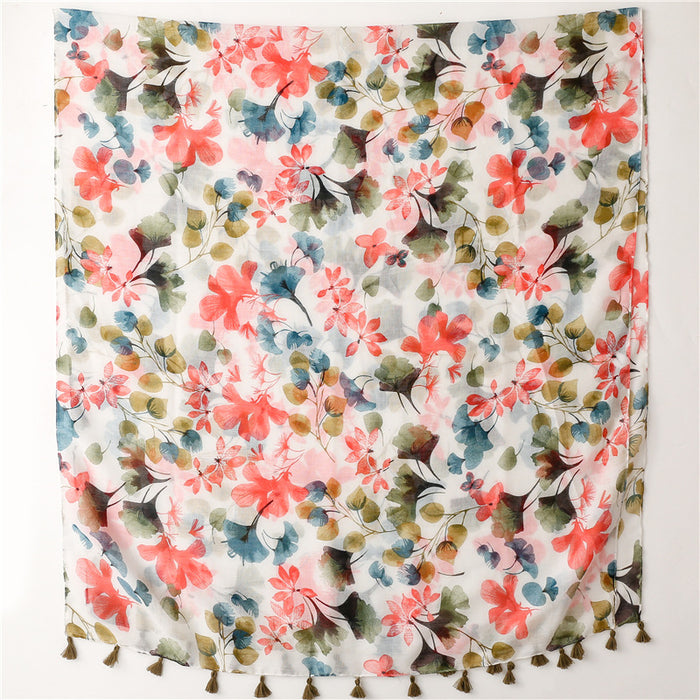 Vintage Flower Scarf