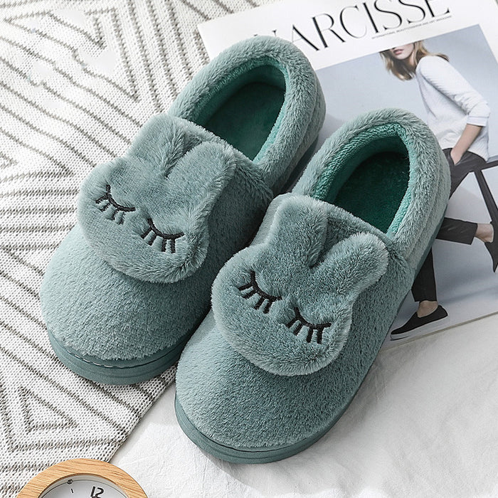 Women's winter home cotton slippers