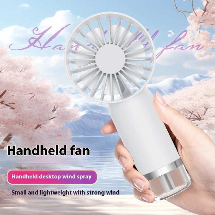 Mini Little Fan USB Multifunction Hand-held Spray Fan