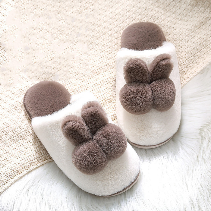 Women's winter home cotton slippers