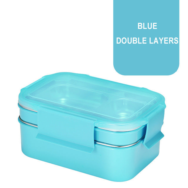 Two-layers Bento Box Food Container