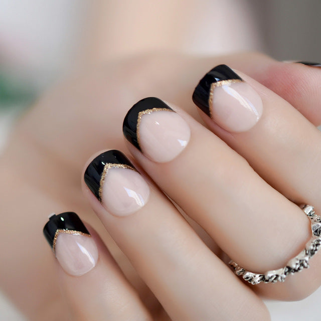 Metal Cute False Nails