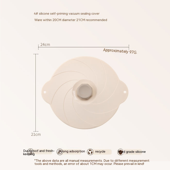 Airtight Container Vacuum Lid