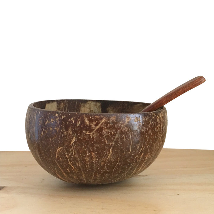 Natural coconut shell tableware rice bowl