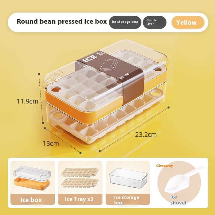 Press Ice Cube Mold Food Grade Press Type Ice Maker