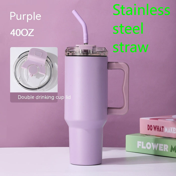 Stanely 40oz Handle Vacuum Cup 304 Stainless Steel Cup