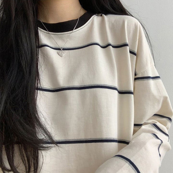 Striped Long-sleeve T-shirt