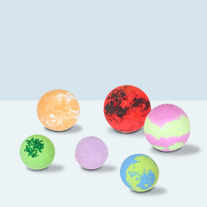 Salt Essential Oil Bubble Bath Ball Color Random