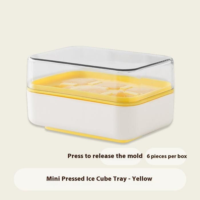 Mini Press Silicone Ice Tray Easily Removable Mold Ice-cream Mould