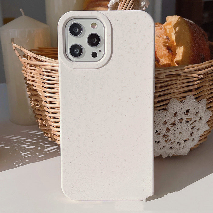 Fully Degradable Phone Case Suitable For Apple IPhone 14 Pro Max Wheat Straw Protective Case