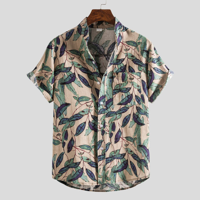 Floral Short Sleeve Shirt