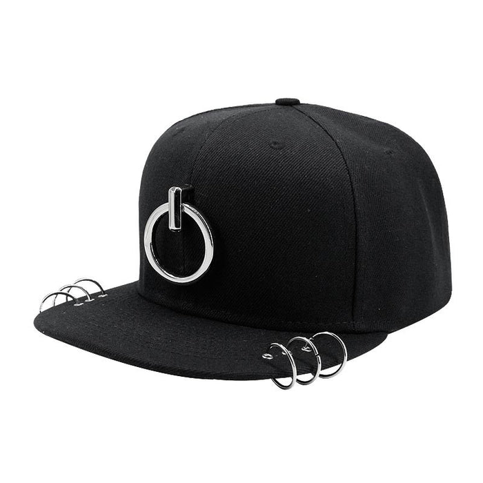 Flat-brim Hip Hop Hat