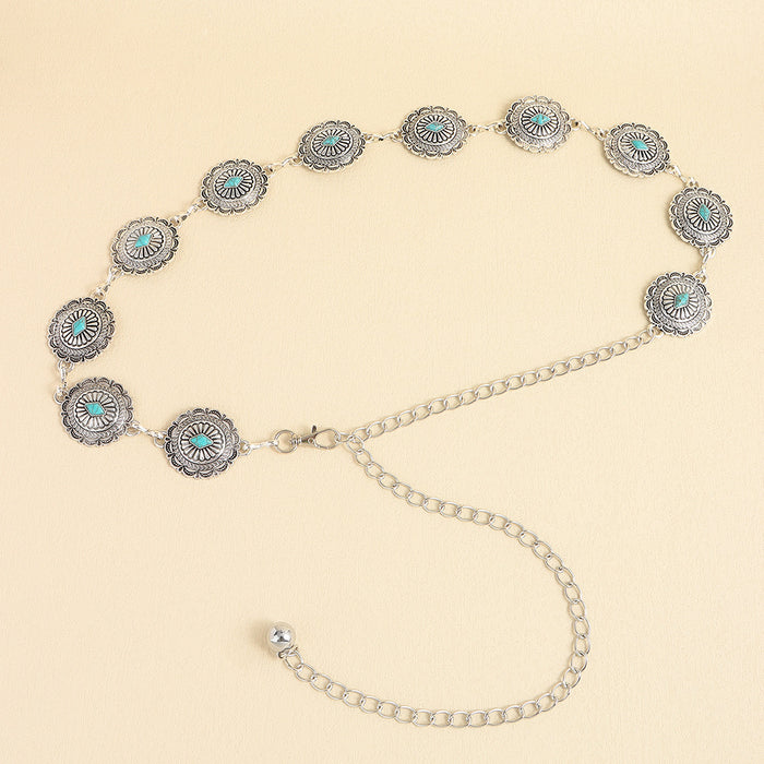 Turquoise Waist Chain