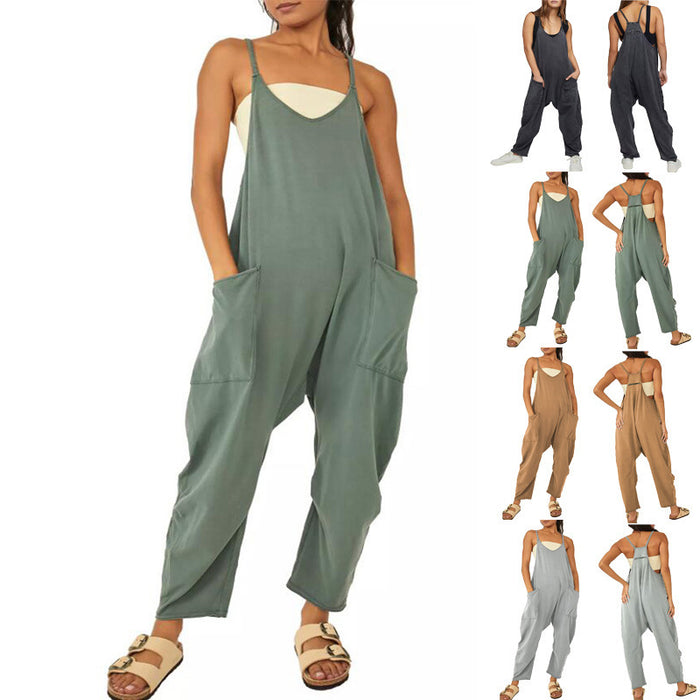 Sleeveless Jumpsuits