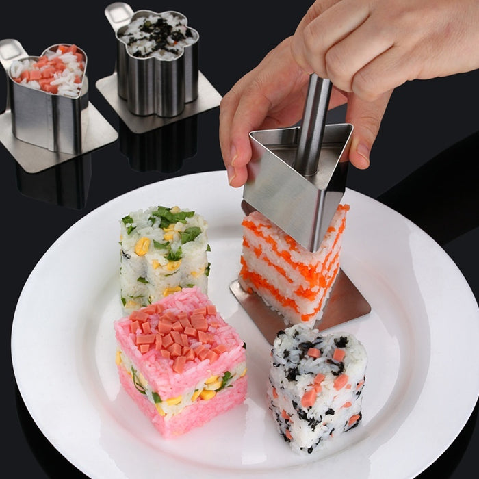 304 Stainless Steel Rice Ball Mold Household Food Grade Sushi Mold