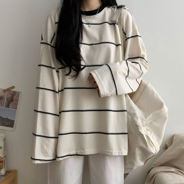 Striped Long-sleeve T-shirt