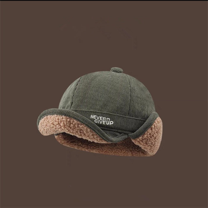 Thick Warm Earflaps Cap