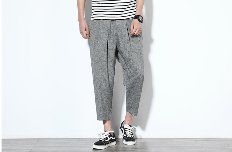 Linen Harem Pants