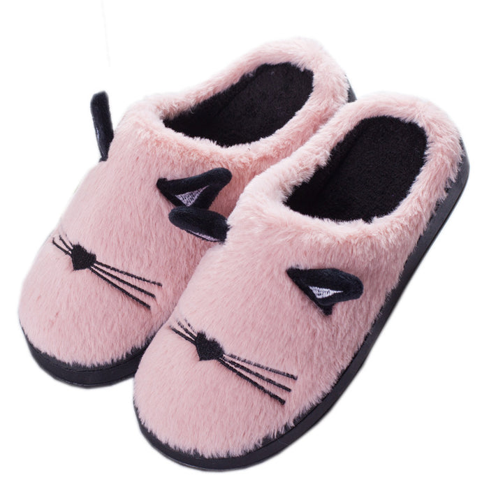 Cute Wool Cotton Slippers