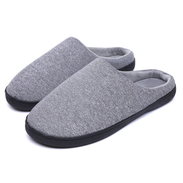 Winter home cotton slippers