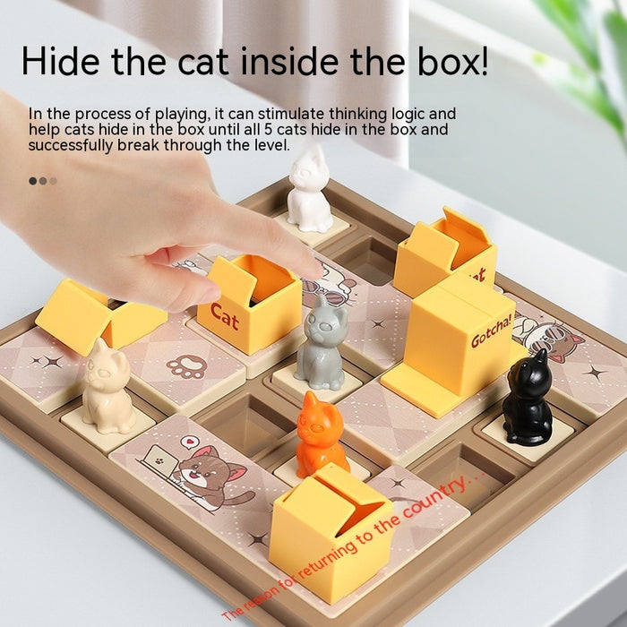 Children's Hidden Cat Clearance Board Game Toys