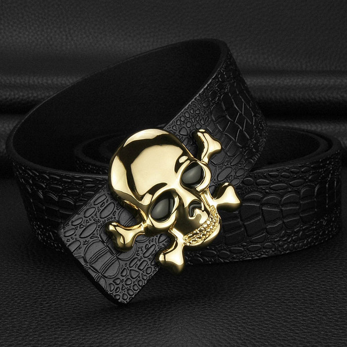 Skull With Belt