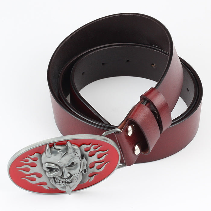 Retro Skull Ghost Belt