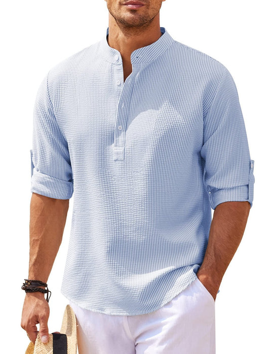 Men's Casual Shirt Long Sleeve