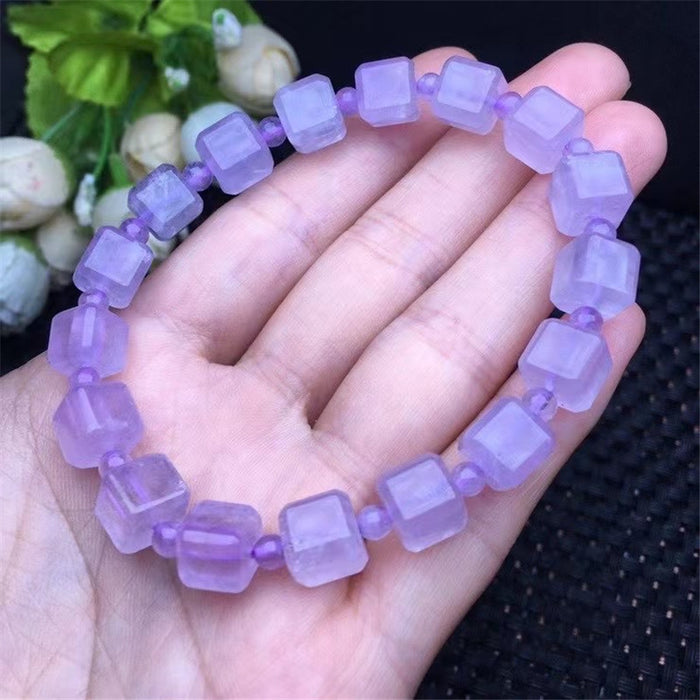 Crystal Natural Powder Salt Source Agate Bracelet Jewelry Bracelet