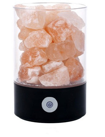 Sleeping romantic crystal small salt lamp