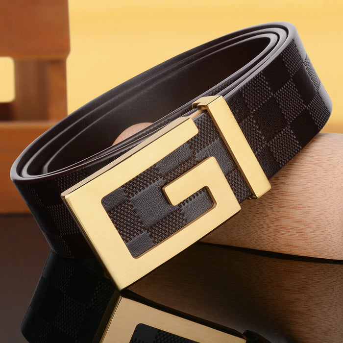 Fashionable Copper Buckle Belt