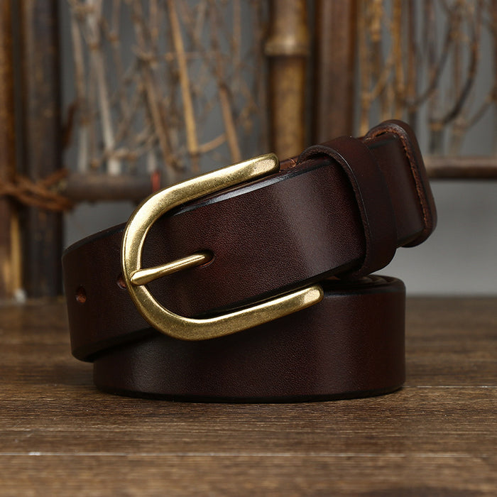 Copper Buckle Belt