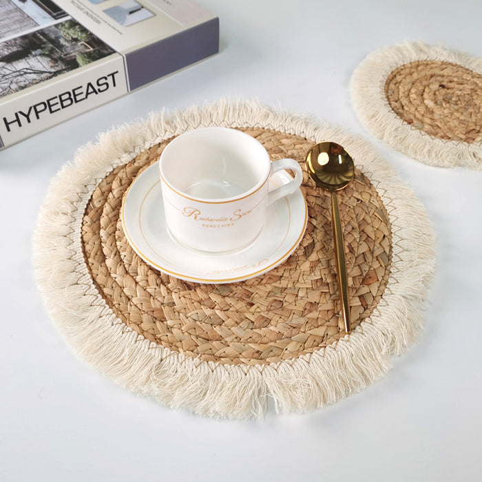 Round Straw Placemat