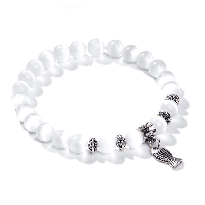 Lover White Beads Bracelet:tm:
