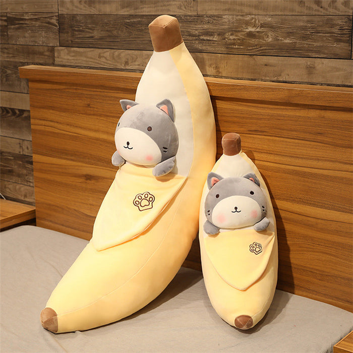 Creative Peeling Banana Plush Toy