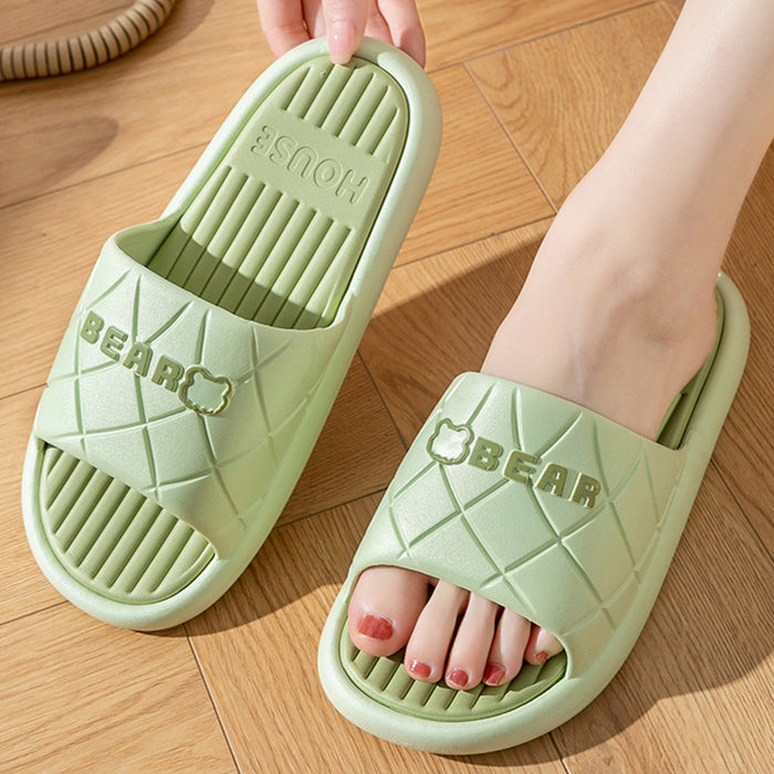 Anti-slip Striped Slippers