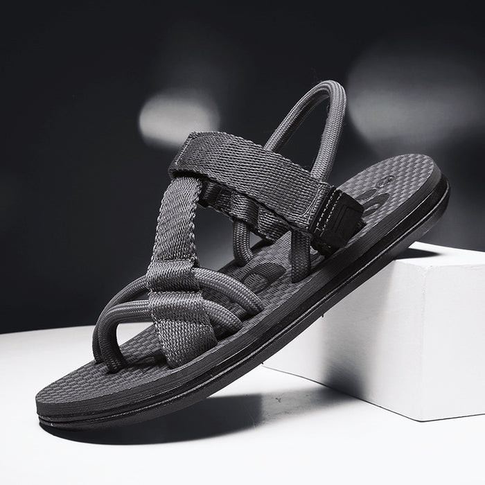 Men's beach shoes woven sandals